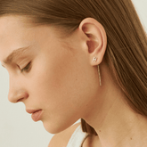 Whispers of a Kanji Letter Earrings